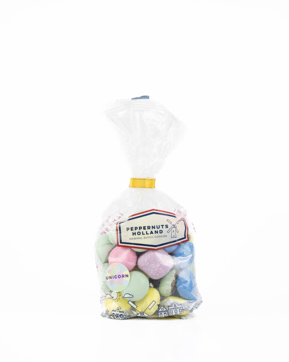 Colored Unicorn gingerbread nuts